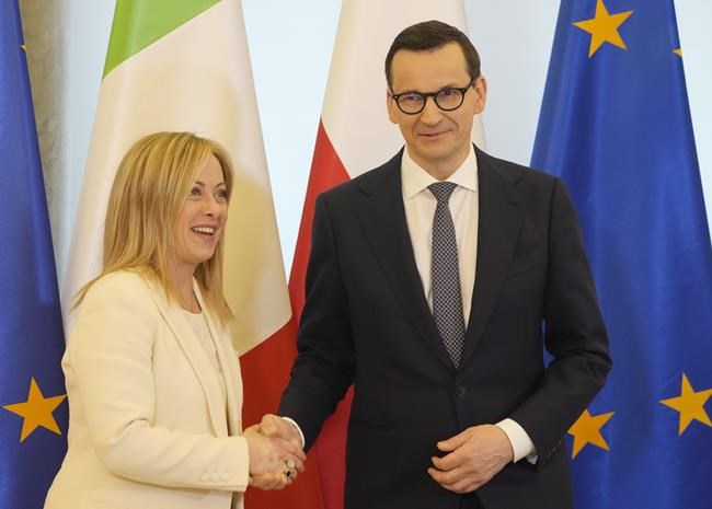 Polish, Italian leaders discuss aiding Ukraine, strong EU | iNFOnews.ca