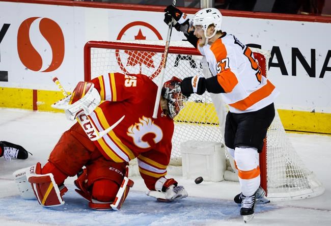 The Kids Are All Right: Allison, Ersson lead Flyers to 4-3 win over Flames | iNFOnews.ca The Kids Are All Right: Allison, Ersson lead Flyers to 4-3 win over Flames | iNFOnews.ca