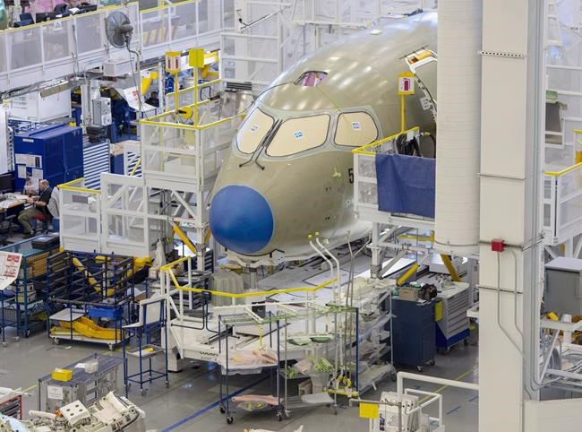 Airbus creating 500 new jobs in Canada this year as it ramps up A220 production | iNFOnews.ca CP337907624