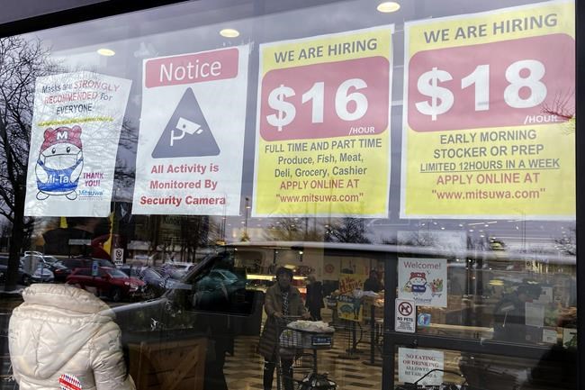 U.S. applications for jobless benefits fall again last week | iNFOnews.ca U.S. applications for jobless benefits fall again last week | iNFOnews.ca