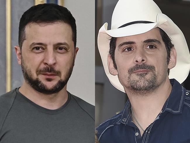 Brad Paisley pens country song featuring Ukraine's Zelenskyy | iNFOnews.ca Brad Paisley pens country song featuring Ukraine's Zelenskyy | iNFOnews.ca