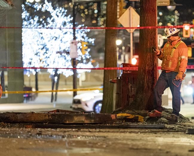 BC Hydro investigating cause of Vancouver explosion, fire near Marine Building | iNFOnews.ca