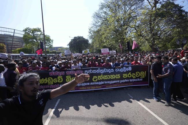 Sri Lanka police fire tear gas at election protest; 15 hurt | iNFOnews.ca