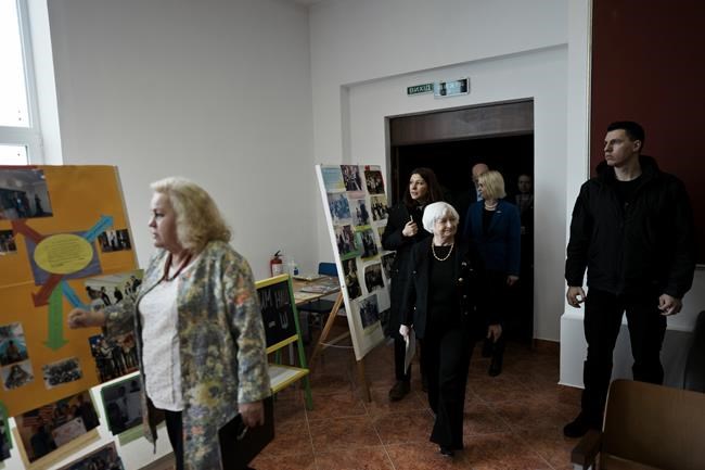Yellen visits Ukraine, underscores US economic support | iNFOnews.ca Yellen visits Ukraine, underscores US economic support | iNFOnews.ca