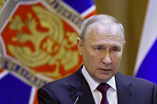 Putin signs bill to suspend last nuclear arms pact with US | iNFOnews.ca