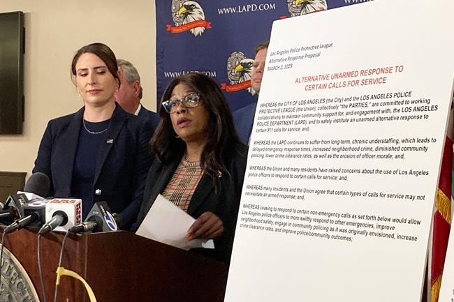 Los Angeles police union proposes limits to 911 responses | iNFOnews.ca