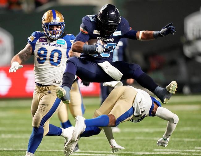 Veteran running back Andrew Harris officially returns to Toronto Argonauts | iNFOnews.ca