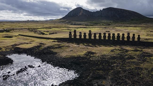 New Easter Island statue found in volcanic crater's dry lake | iNFOnews.ca