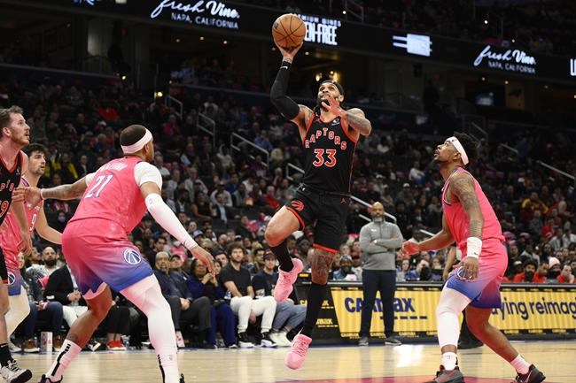 Kuzma scores 30, Wizards beat Raptors to edge closer in East | iNFOnews.ca