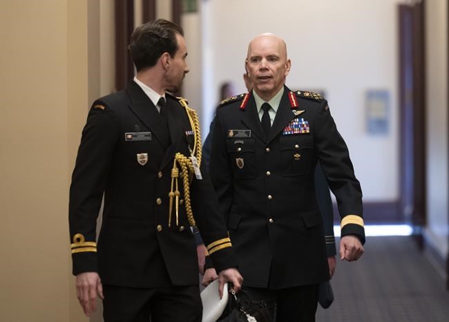 Canada's chief of the defence staff makes trip to Ukrainian capital | iNFOnews.ca