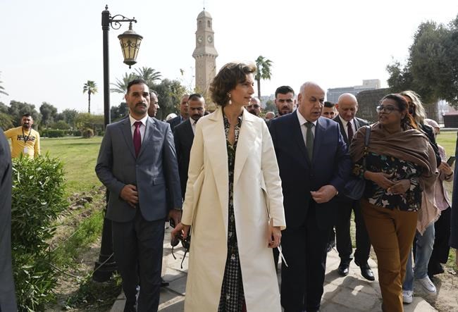 UNESCO chief promises help in restoring Iraq's looted sites | iNFOnews.ca UNESCO chief promises help in restoring Iraq's looted sites | iNFOnews.ca