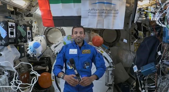 Latest astronaut from UAE getting used to space | iNFOnews.ca