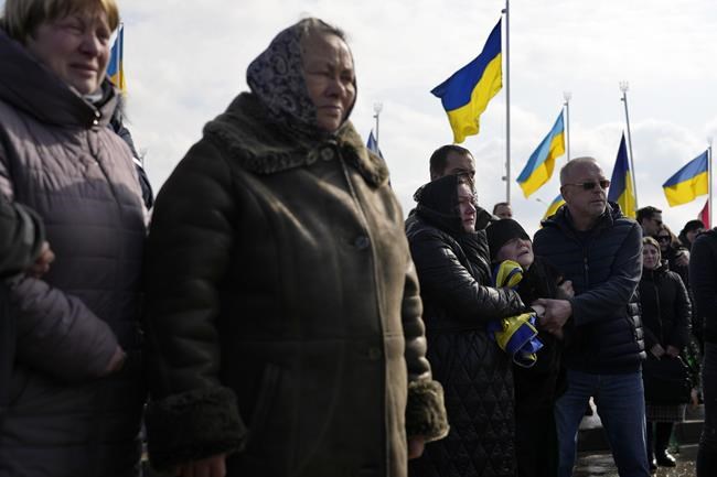 'Oh my daughter': Volunteer medic, 29, buried in Ukraine | iNFOnews.ca