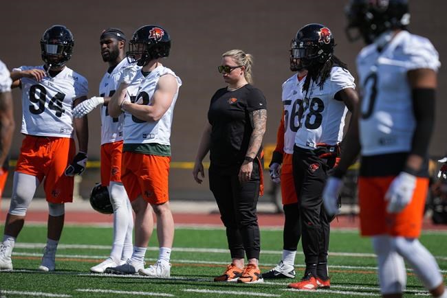 Tanya Henderson making an impact as member of B.C. Lions' coaching staff | iNFOnews.ca