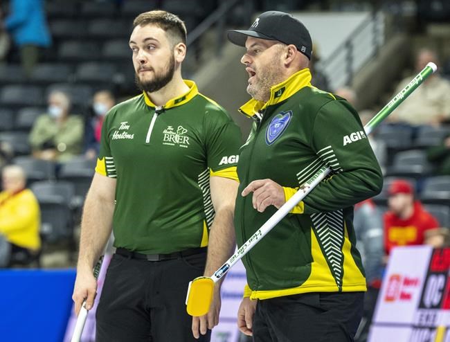 Northern Ontario's Tanner Horgan books playoff ticket at Tim Hortons Brier | iNFOnews.ca Northern Ontario's Tanner Horgan books playoff ticket at Tim Hortons Brier | iNFOnews.ca