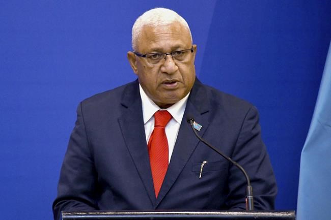 Fiji's former leader Frank Bainimarama released on bail | iNFOnews.ca
