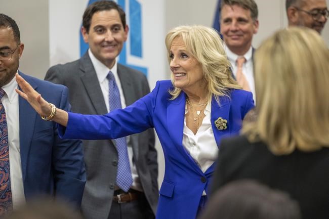 Jill Biden promotes cancer research in New Orleans | iNFOnews.ca