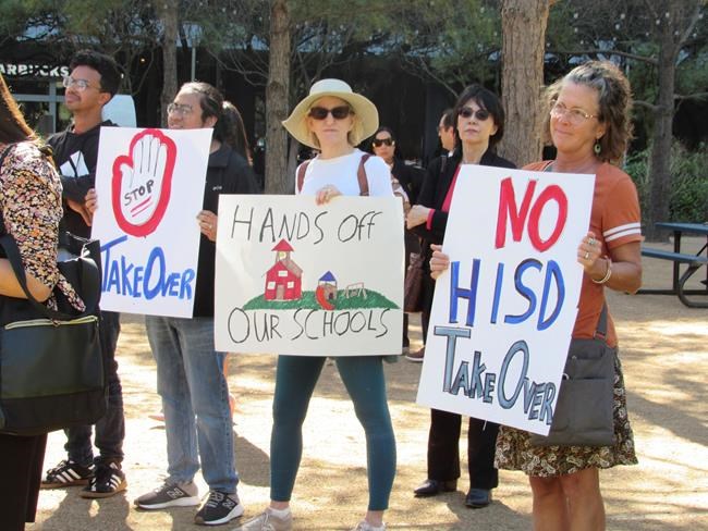 Texas announces takeover of Houston schools, stirring anger | iNFOnews.ca Texas announces takeover of Houston schools, stirring anger | iNFOnews.ca
