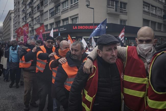 French protests push for withdrawal of Macron's pension plan | iNFOnews.ca French protests push for withdrawal of Macron's pension plan | iNFOnews.ca