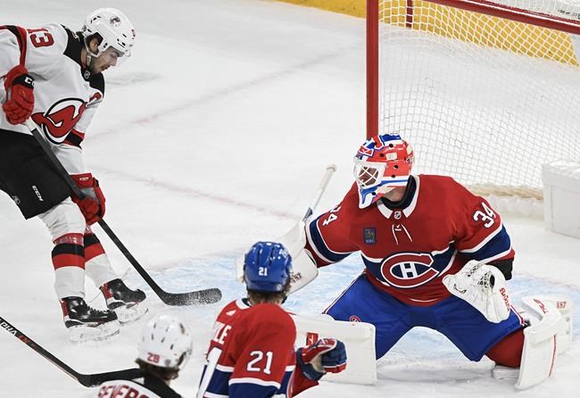 Devils add to Canadiens' misery with 3-1 win | iNFOnews.ca