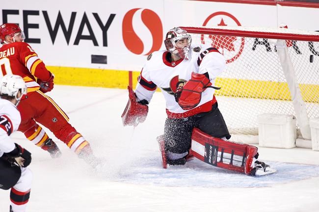 Solid Markstrom helps Flames burn Senators 5-1 | iNFOnews.ca