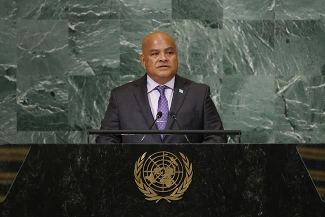 Micronesia's president accuses China of 'political warfare' | iNFOnews.ca CP248115383