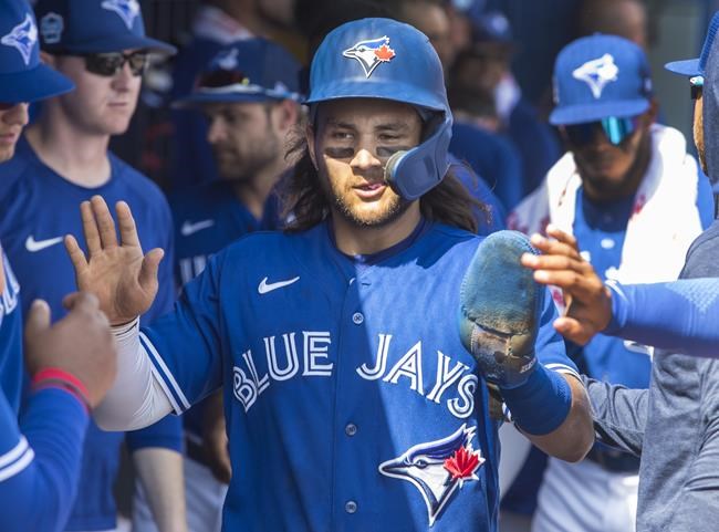 Bichette has two homers and four RBIs, leads Jays to 13-3 exhibition rout of Red Sox | iNFOnews.ca