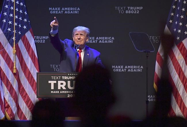 Trump returns to Iowa aiming for more disciplined campaign | iNFOnews.ca