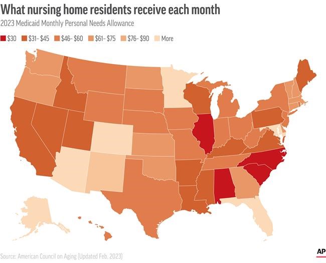 In nursing homes, impoverished live final days on pennies | iNFOnews.ca