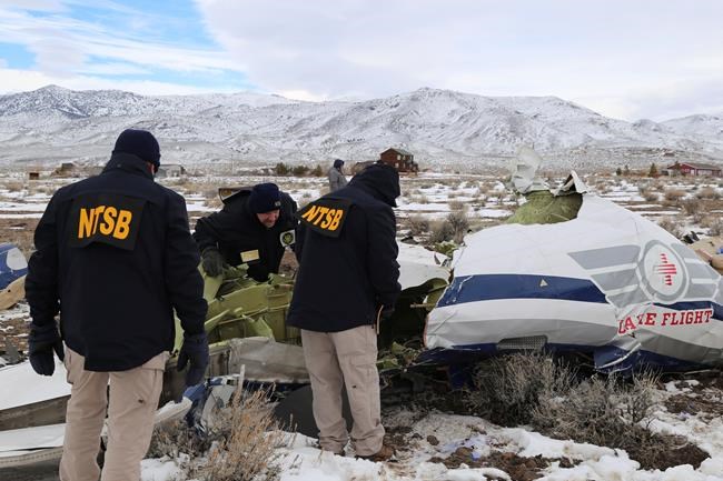 NTSB: Wing parts from air ambulance fell far from wreckage | iNFOnews.ca