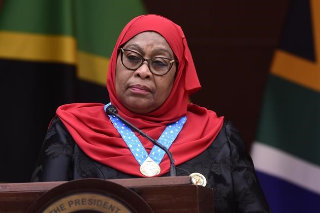 Tanzania's first female president on visit to South Africa | iNFOnews.ca Tanzania's first female president on visit to South Africa | iNFOnews.ca