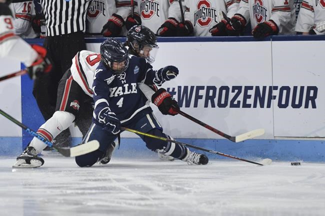 Canada's Sophie Jaques earns Patty Kazmaier Award in NCAA Division 1 hockey | iNFOnews.ca