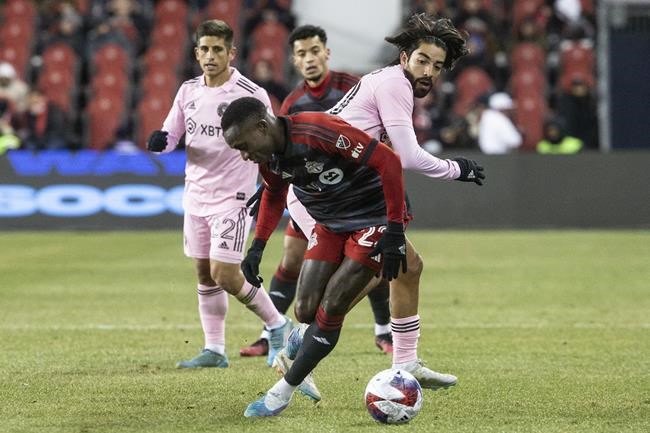 Toronto FC defeats Inter Miami 2-0 on chilly night for first win of MLS season | iNFOnews.ca