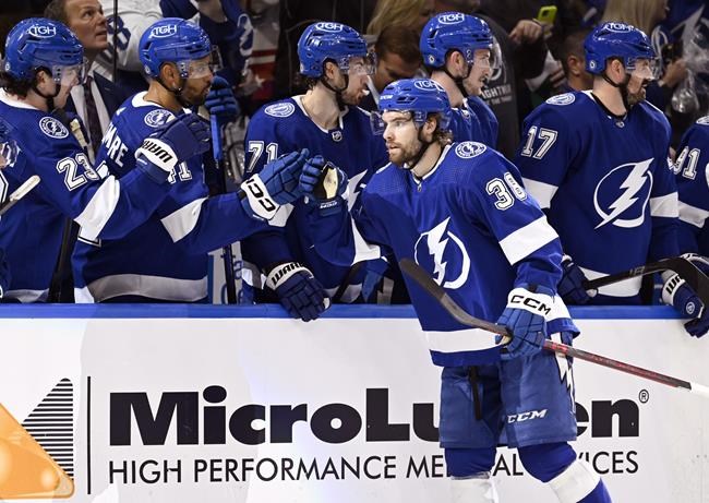 Brandon Hagel has hat trick, Lightning beat Canadiens 5-3 | iNFOnews.ca