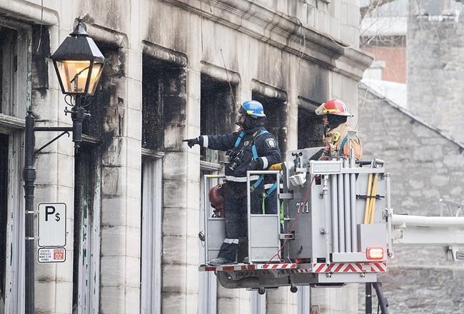 One dead, six remain missing as police search for victims of fire in Old Montreal | iNFOnews.ca