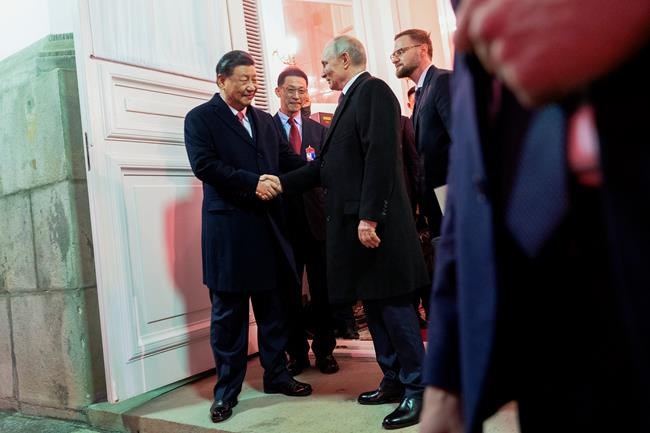 China calls Xi's Russia visit one of friendship, peace | iNFOnews.ca