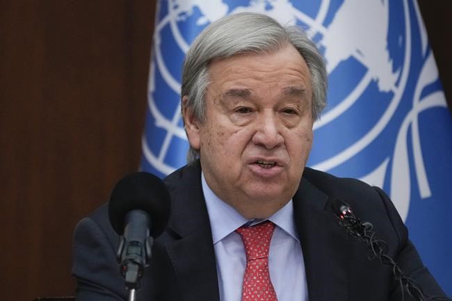 UN chief urges 'game-changing' commitments on clean water | iNFOnews.ca