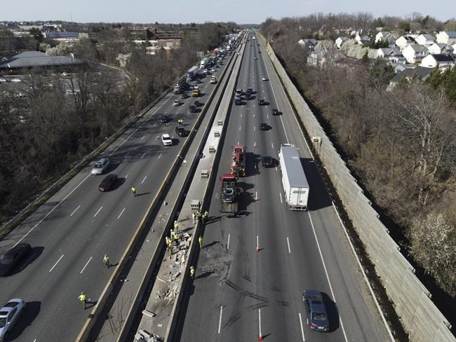 Police: 6 dead after work-zone crash on Baltimore Beltway | iNFOnews.ca