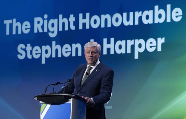Former prime minister Stephen Harper says Canada needs a 'Conservative renaissance' | iNFOnews.ca