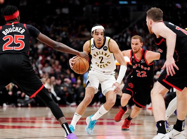 Canada's Andrew Nembhard posts double-double as Pacers top Raptors 118-114 | iNFOnews.ca