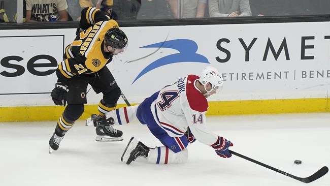 Pastrnak gets 49th goal, Bruins top Montreal, 5th win in row | iNFOnews.ca