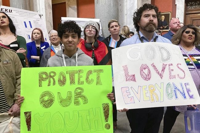 Kentucky governor vetoes sweeping GOP transgender measure | iNFOnews.ca Kentucky governor vetoes sweeping GOP transgender measure | iNFOnews.ca