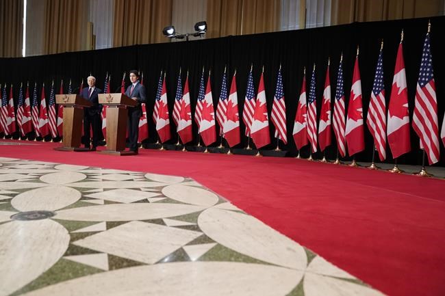 Biden, Trudeau say 'inseparable' nations won't fail Ukraine | iNFOnews.ca