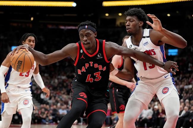 Siakam's 32-point, nine-assist effort lifts Raptors to 118-97 win over Pistons | iNFOnews.ca Siakam's 32-point, nine-assist effort lifts Raptors to 118-97 win over Pistons | iNFOnews.ca