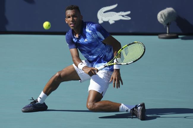 Canada's Felix Auger-Aliassime advances to third round of Miami Open | iNFOnews.ca