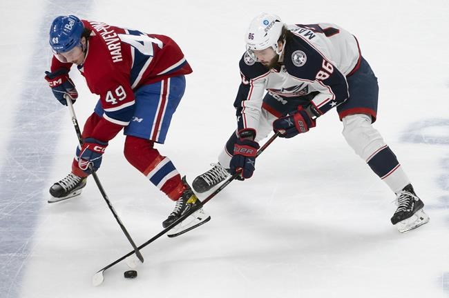 Harvey-Pinard nets three, Canadiens crush Blue Jackets 8-2 | iNFOnews.ca Harvey-Pinard nets three, Canadiens crush Blue Jackets 8-2 | iNFOnews.ca