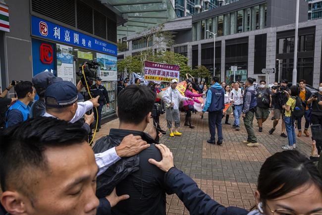 Hong Kongers hold first protest in years under strict rules | iNFOnews.ca