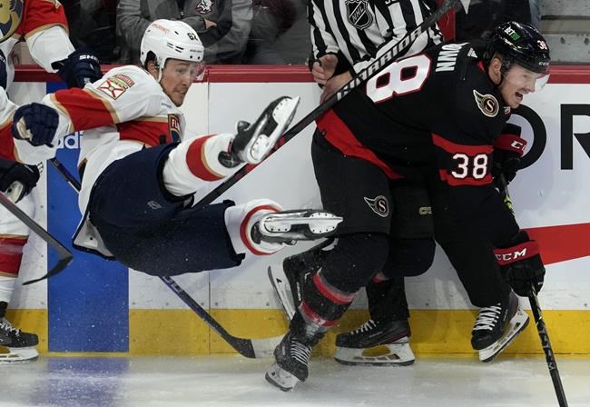 Senators pounce on Panthers, hang on for 5-2 win | iNFOnews.ca
