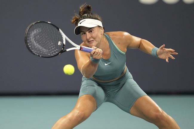 Canadian tennis player Andreescu says she's waiting on test results after injury | iNFOnews.ca CP1122717487