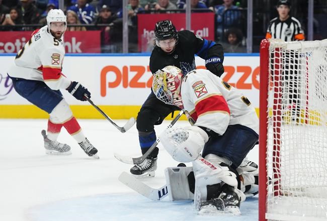 Panthers down Leafs 3-2 in OT to boost playoff hopes after Maurice's mid-game tirade | iNFOnews.ca Panthers down Leafs 3-2 in OT to boost playoff hopes after Maurice's mid-game tirade | iNFOnews.ca